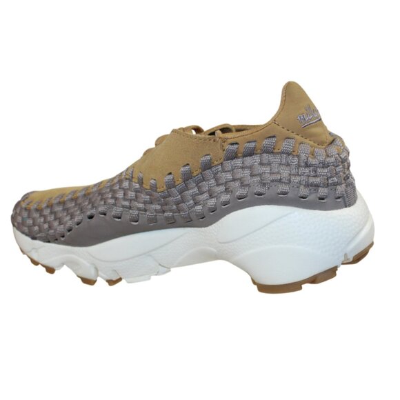 Nike Air Footscape Woven Gold Sepia Stone Chukka Sneaker Size 7.5 - Picture 8 of 12